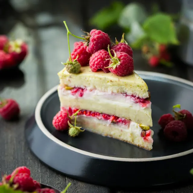 Pastel de frutos rojos