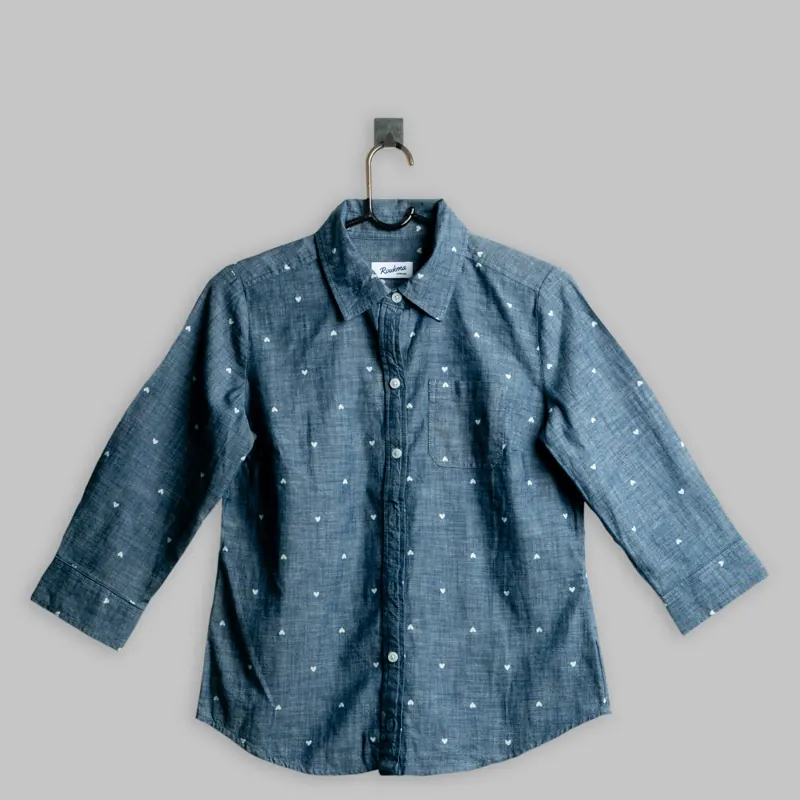 Camisa de mezclilla ligera