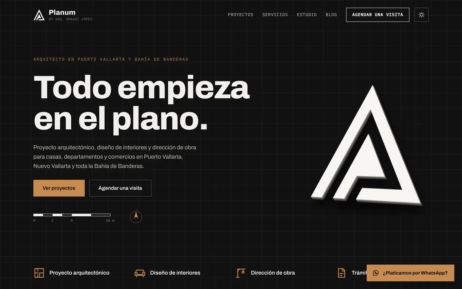 Planum Arquitectos: página Inicio