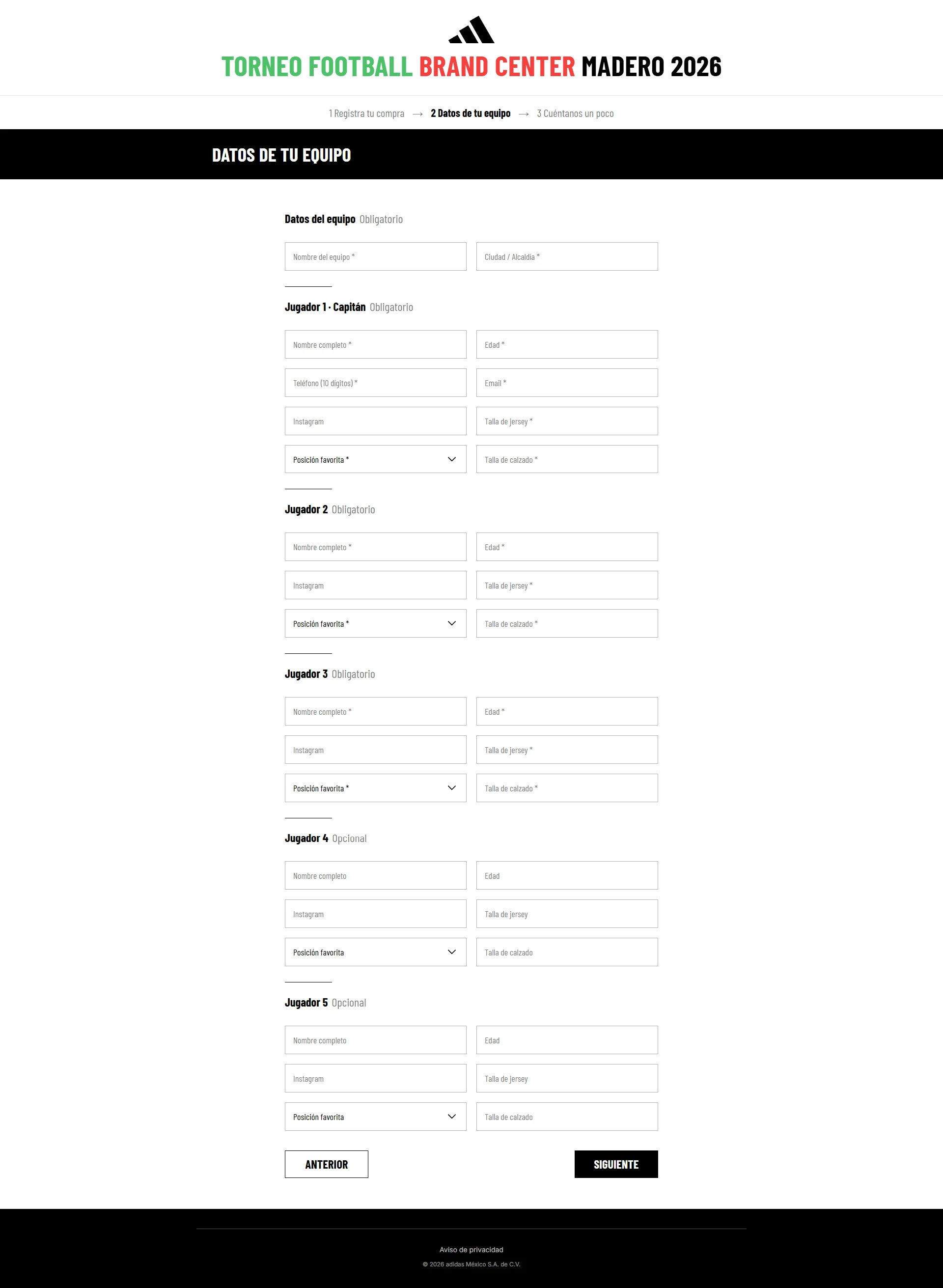 Plataforma de Torneos de Fútbol: imagen 3